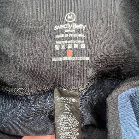 Sweaty Betty Interval Seamless 7/8 Workout Leggings
Navy Blue Block Jacquard M - Picture 8 of 10
